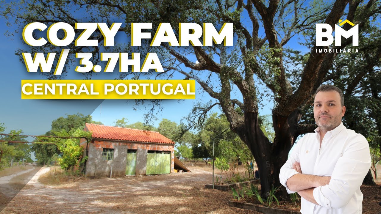 [Sold] Cozy farm w/ 3.7Ha - Central Portugal