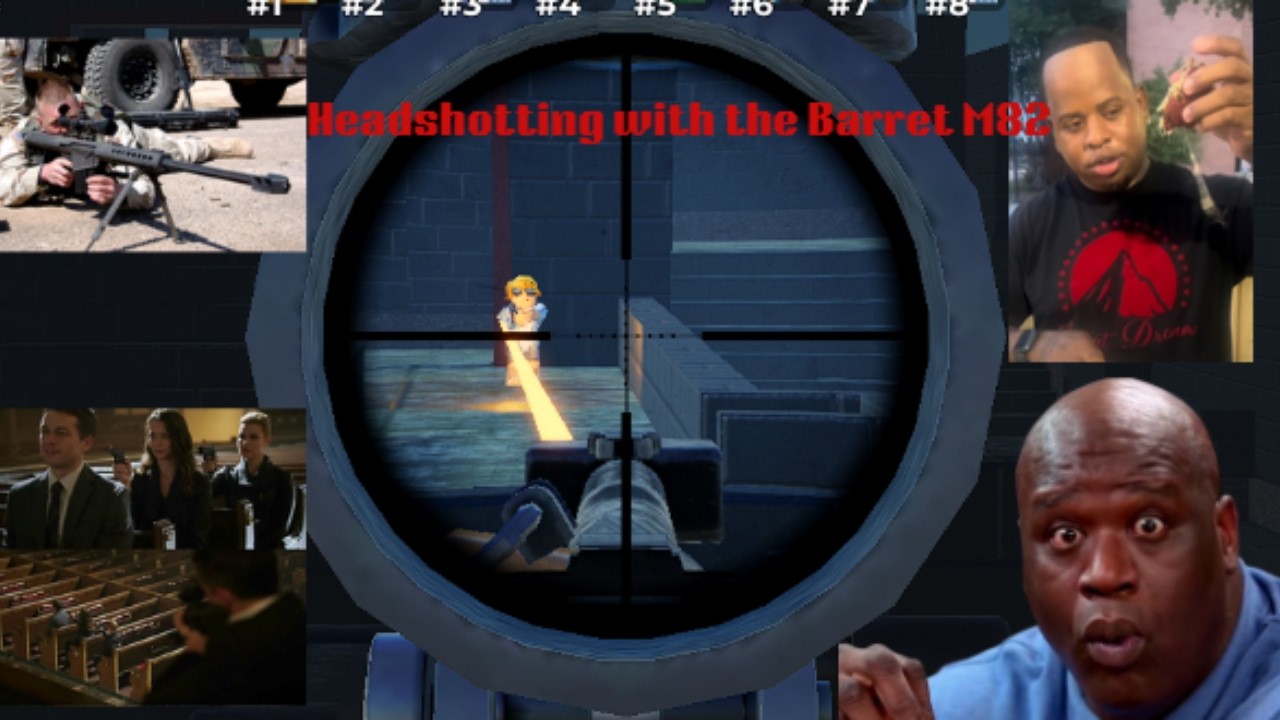 Barret M82 Sniping Spree in Roblox Gunfight Arena!