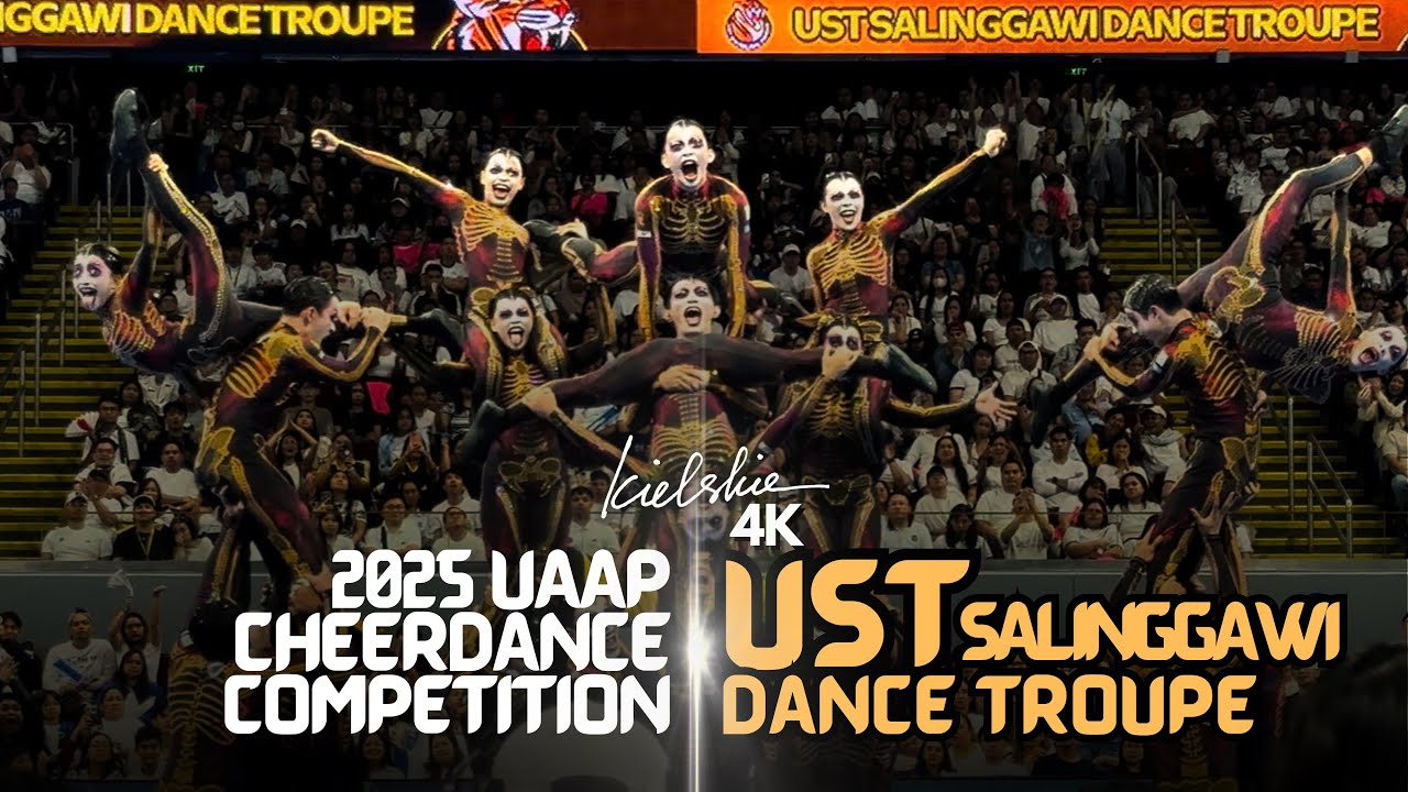 [4K] UST Salinggawi Dance Troupe - 2025 UAAP Cheerdance Competition at MOA Arena 11-29-25 | KIELSKIE