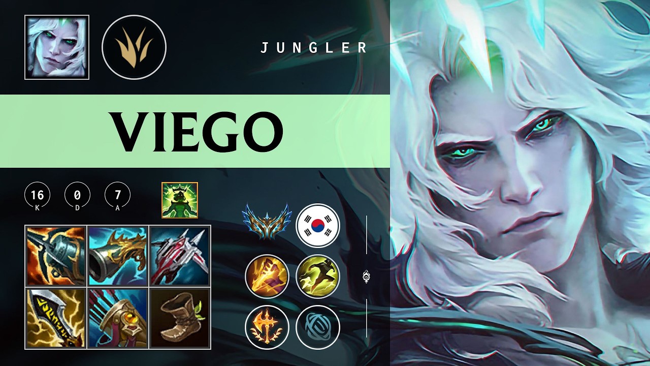 Viego Jungle vs Lee Sin - KR Challenger Patch 26.04