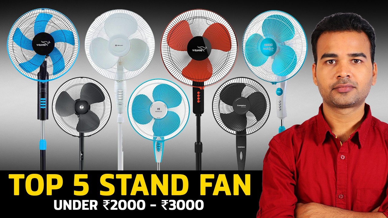 Best Stand Fan under ₹2000 - ₹3000 | Amazon | 2025 New Model