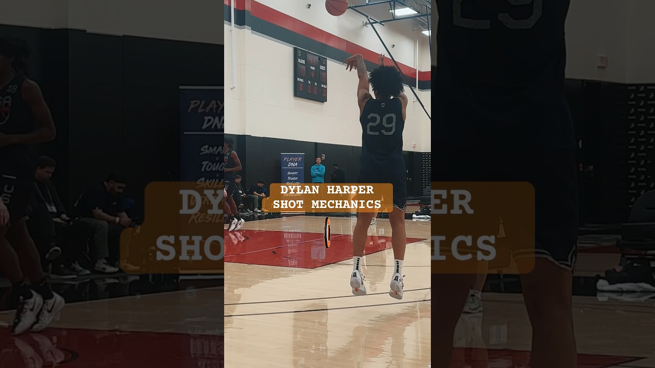 Dylan Harper Jump Shot Mechanics at the 2024 Nike Hoop Summit