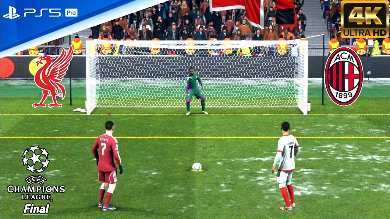 EA FC 26 - Liverpool Vs AC Milan | UEFA Champions League Final 2026 Penalty Shootout [PS5 PRO 4K60]