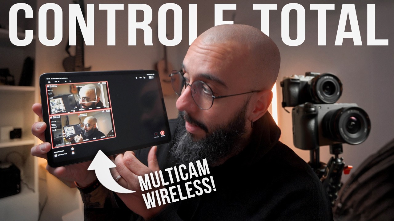 Controle VÁRIAS câmeras Sony remotamente sem fio! (Monitor & Control App)