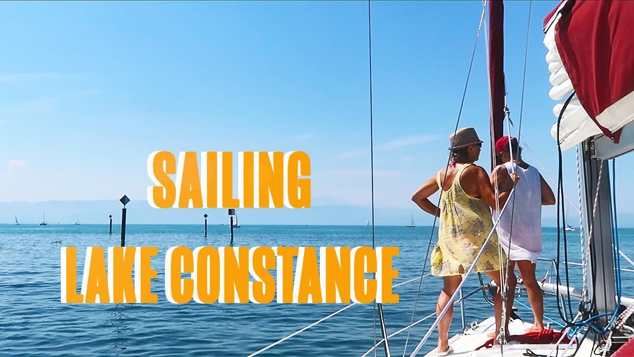 SAILING LAKE CONSTANCE in GERMANY - Segeln am Bodensee