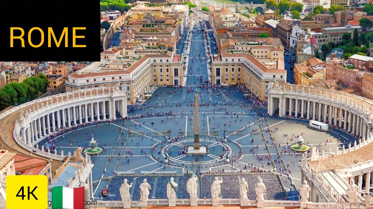 Rome, Italy Walking Tour | 4K Ultra HD City Walk | Italy 4K Walking | #walkingtour4k