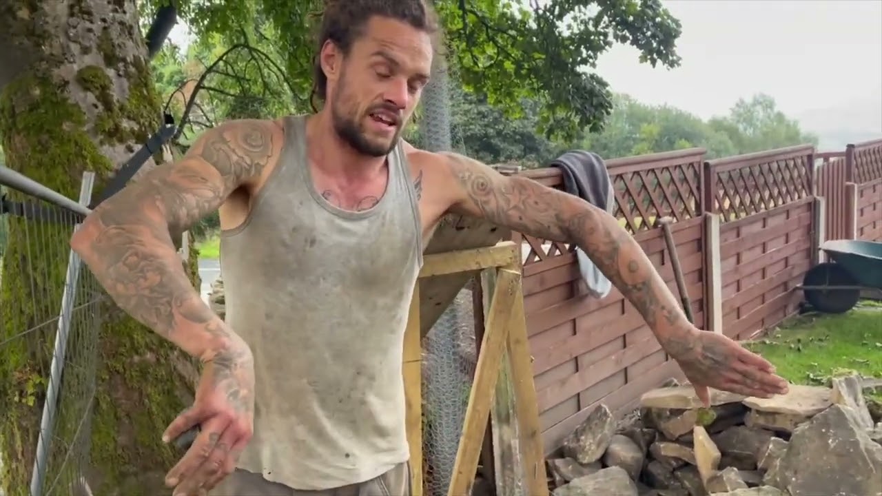 Drystone wall construction