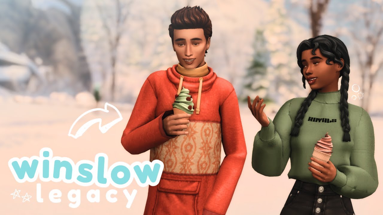 my large sims comfort family | ainsley's birthday | sims 4 let's play series