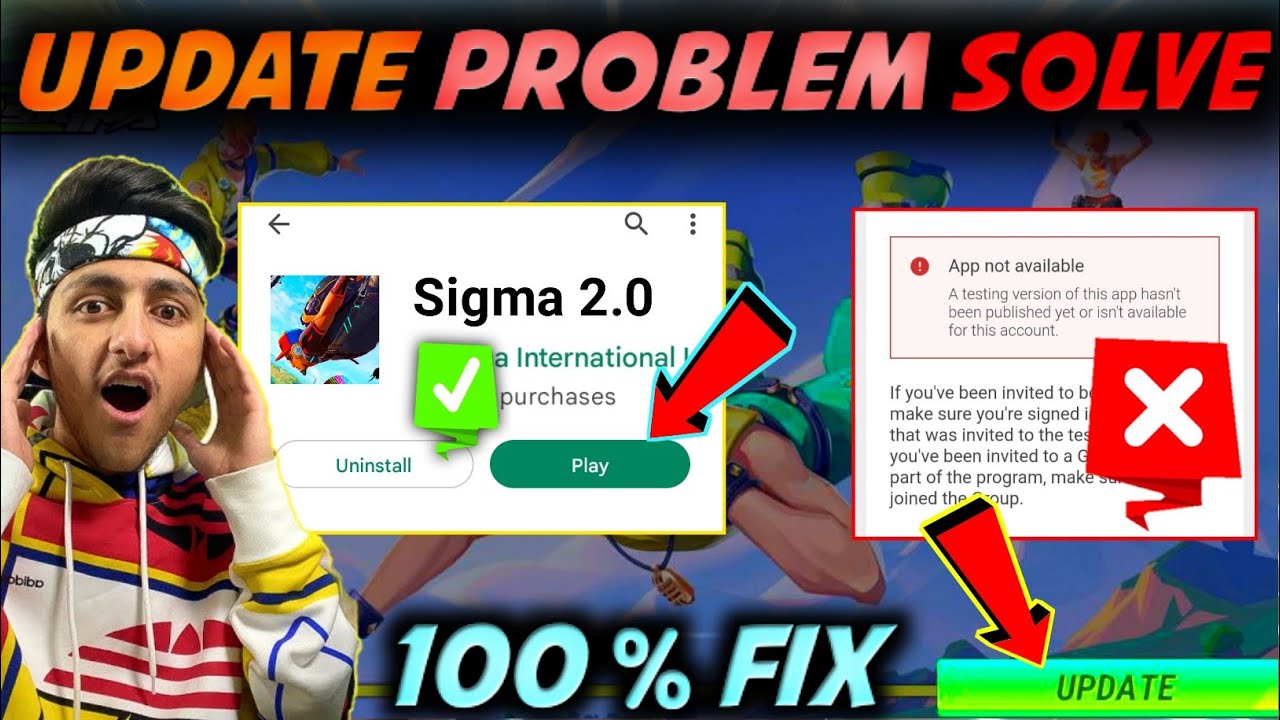 Sigma Update Today। Sigma Update Problem।Free Fire Lite/Sigma Update Kaise Karen। Sigma Update