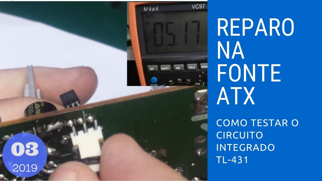 Como testar o C.I. TL431 de forma simples e eficaz!