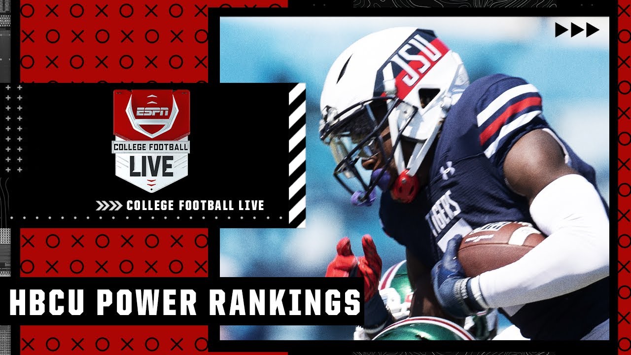 Power rankings for Jackson State and other HBCUs 👀 | College Football Live