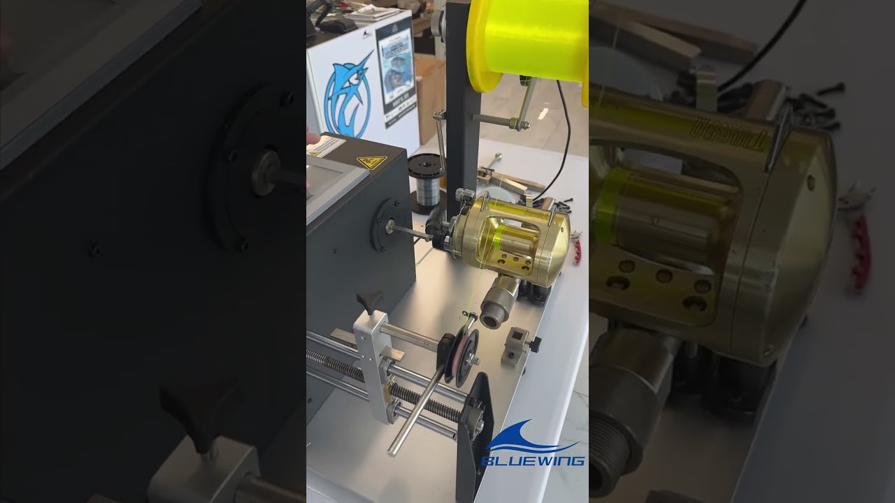 How to use an automatic line winder