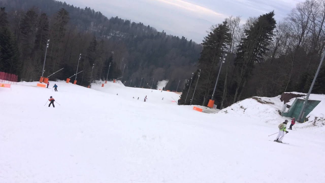 Sljeme Zagreb Crveni spust 01/2015