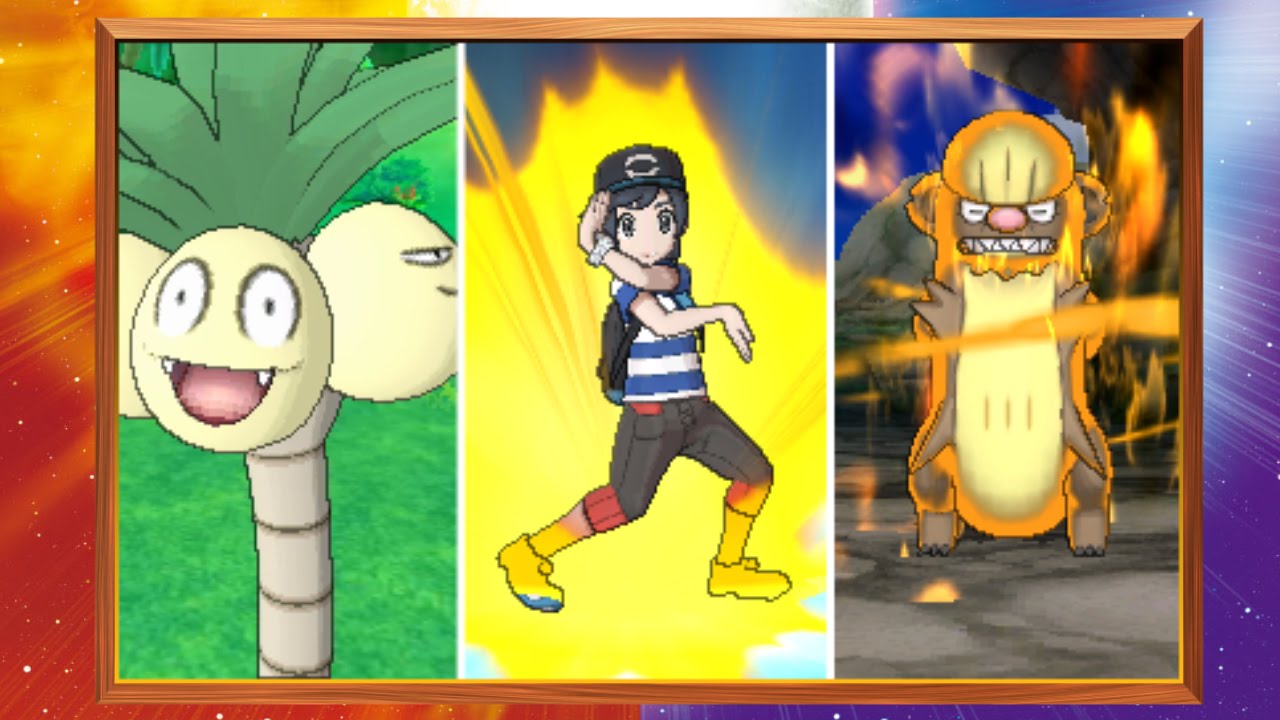 Новые формы и атаки-Z представлены в играх Pokémon Sunи Pokémon Moon!