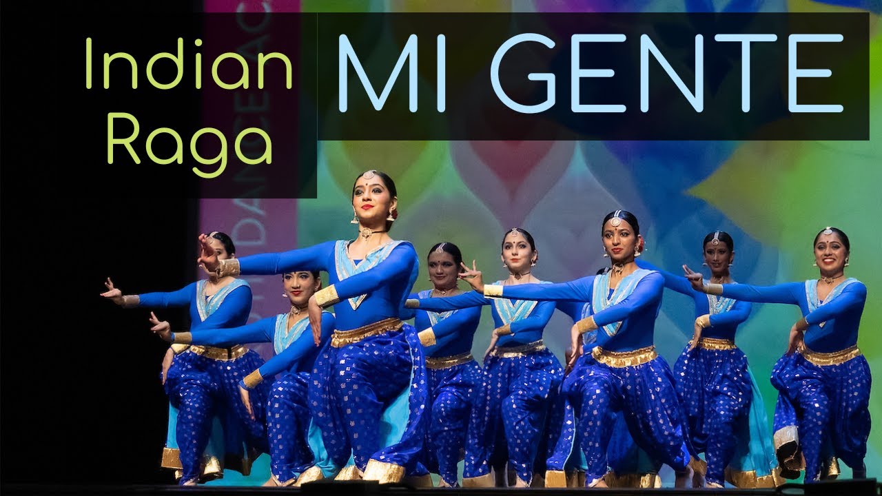 Mi Gente - Carnatic Mix | Indian Raga | Mahesh Raghvan, Vinod Krishnan | Kruti Dance Academy