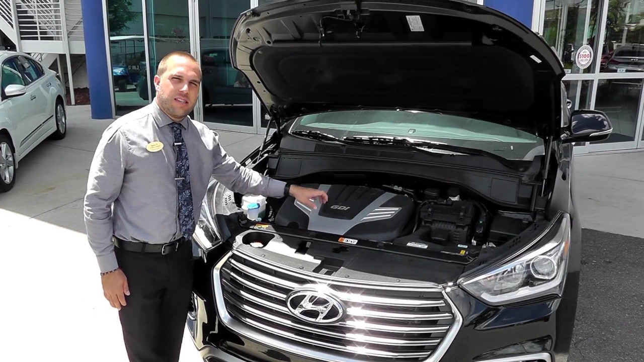 Car Review 2017 Hyundai Santa Fe (ENGINE) PART 1 OF 4