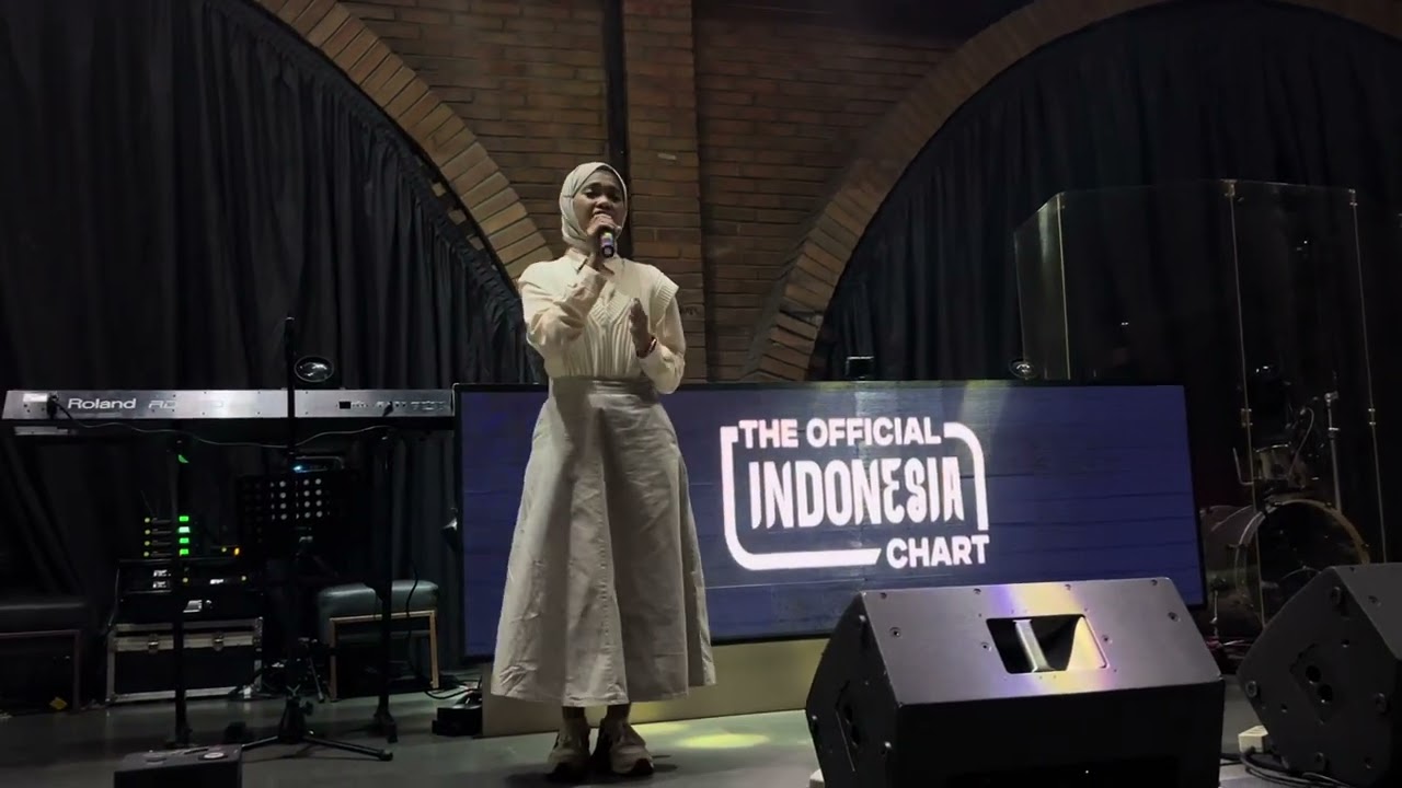 Ressa - Sendiri Lagi (Live Perform) di acara Launching The Indonesia Official Chart ASIRI