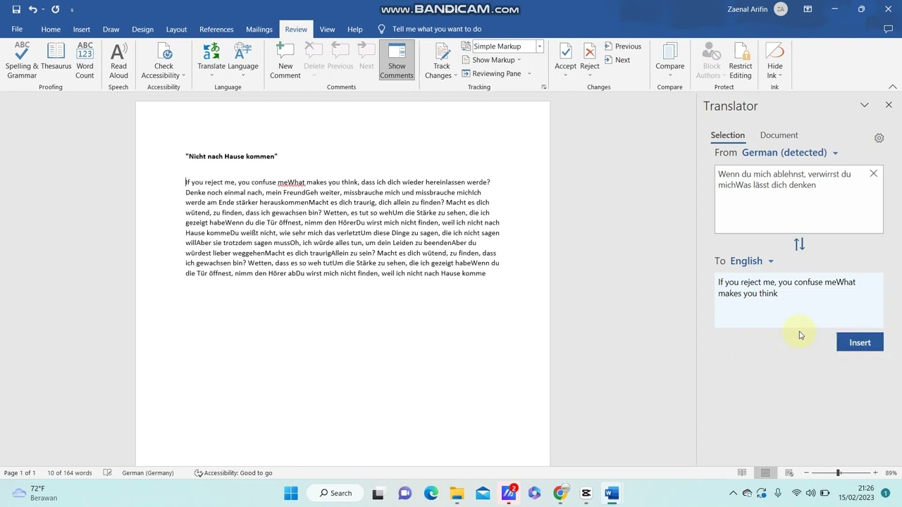 ~ Want to Easily Translate Text in Microsoft Word? Watch This Simple Tutorial!