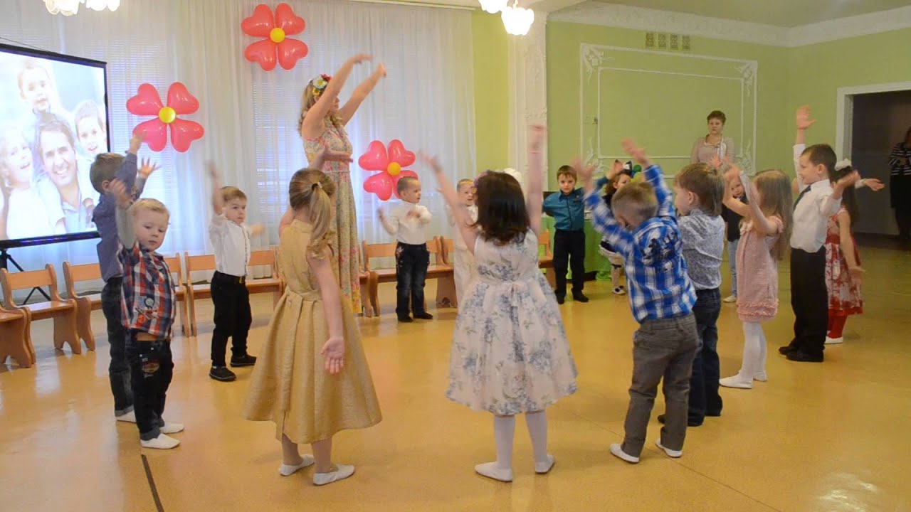 Весенний хоровод, утренник 8 МАРТА, младший возраст