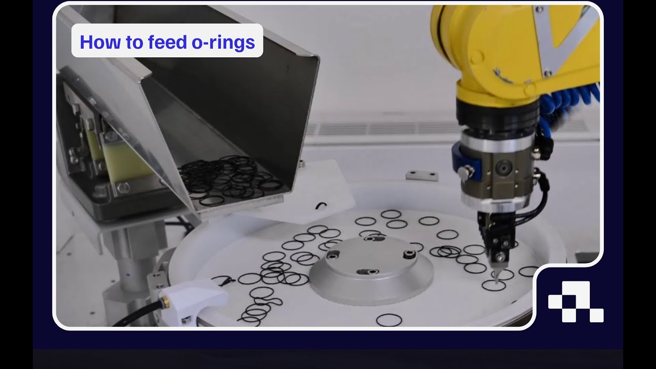 FlexiBowl® | Flexible Parts Feeding System [How to feed O-rings]