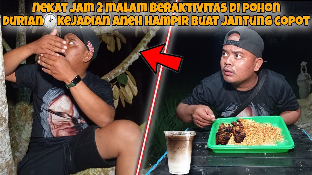 BERAKTIVITAS JAM 2 MALAM DI POHON DURIAN‼️TAPI KEADAAN RAMAI SEPERTI SIANG HARI (serem)