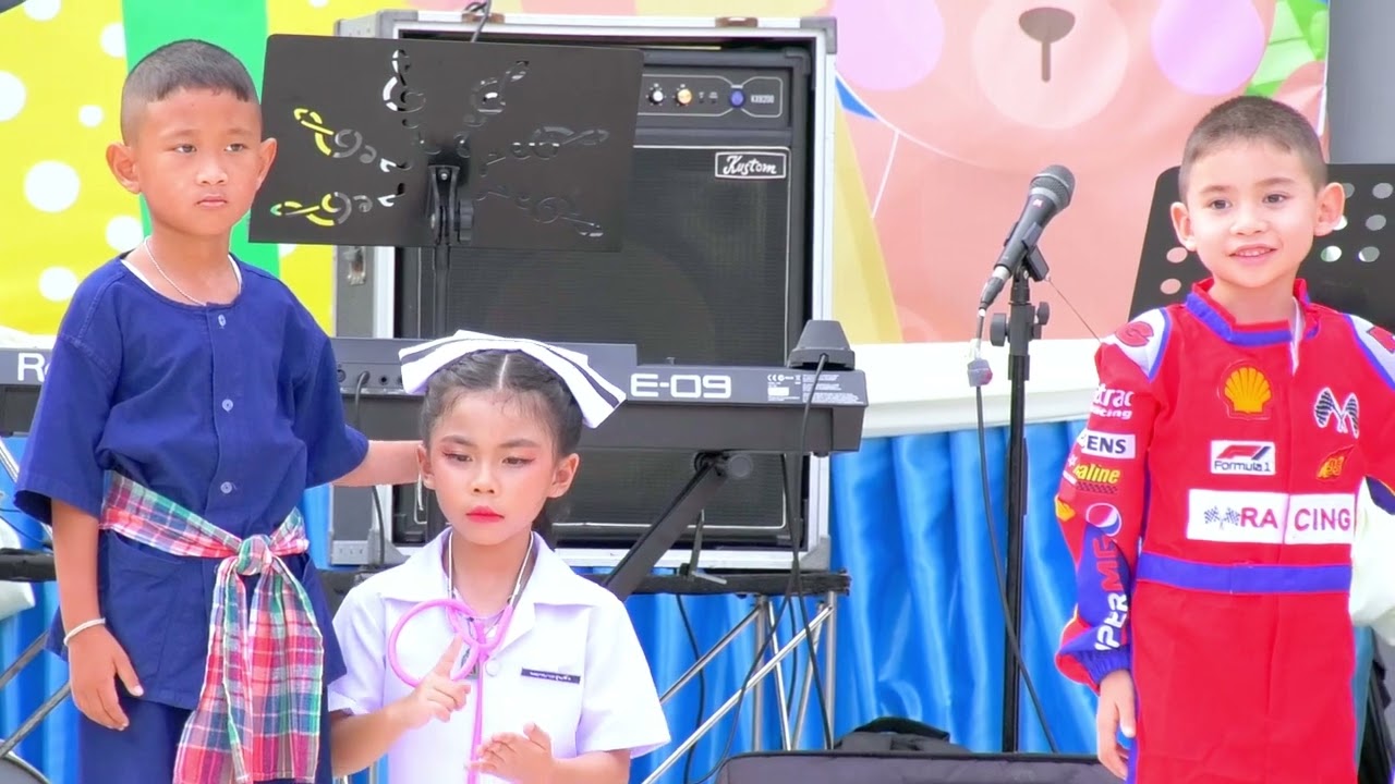 การแสดง ชุดอาชีพในฝันนักเรียนระดับชั้นปฐมวัย #โรงเรียนอนุบาลนนทบุรี