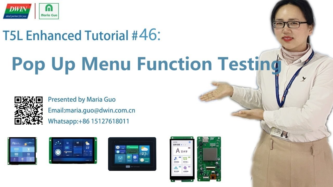 T5L Enhanced Tutorial #46: Popup Menu Function Testing