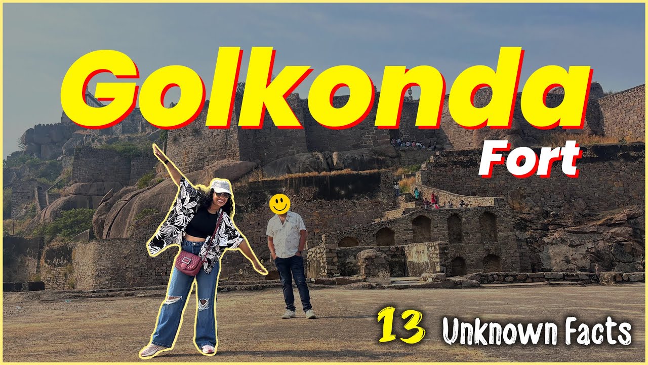 Golkonda Fort with Friends 😲 | Hyderabad Travel Vlog Day 2