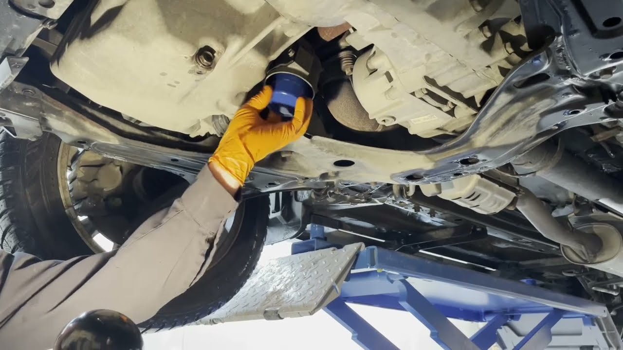 2007-2012 Acura RDX Engine Oil Change And Filter Replacement Instructions