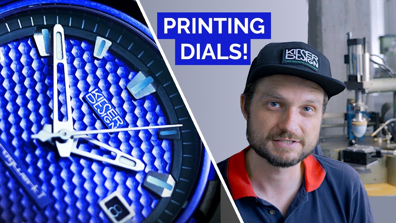 Dial Printing is a Sweaty Business