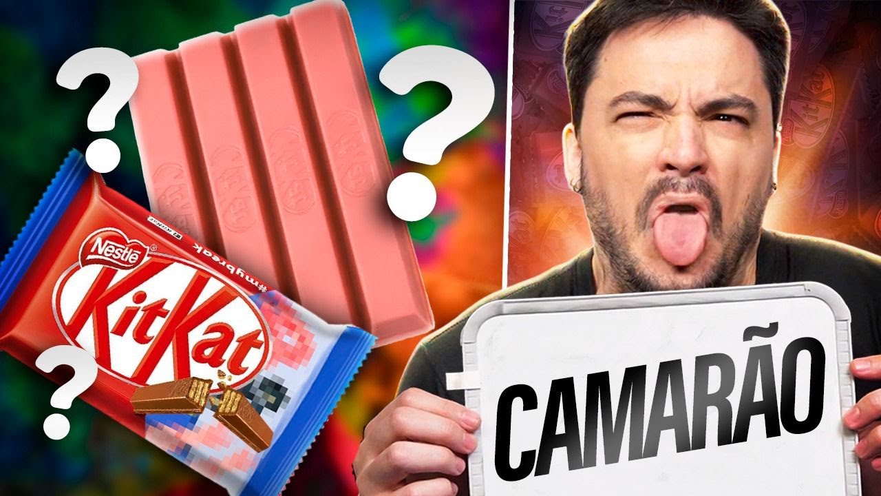 ADIVINHE O SABOR DO KITKAT - TEM CAMARÃO!
