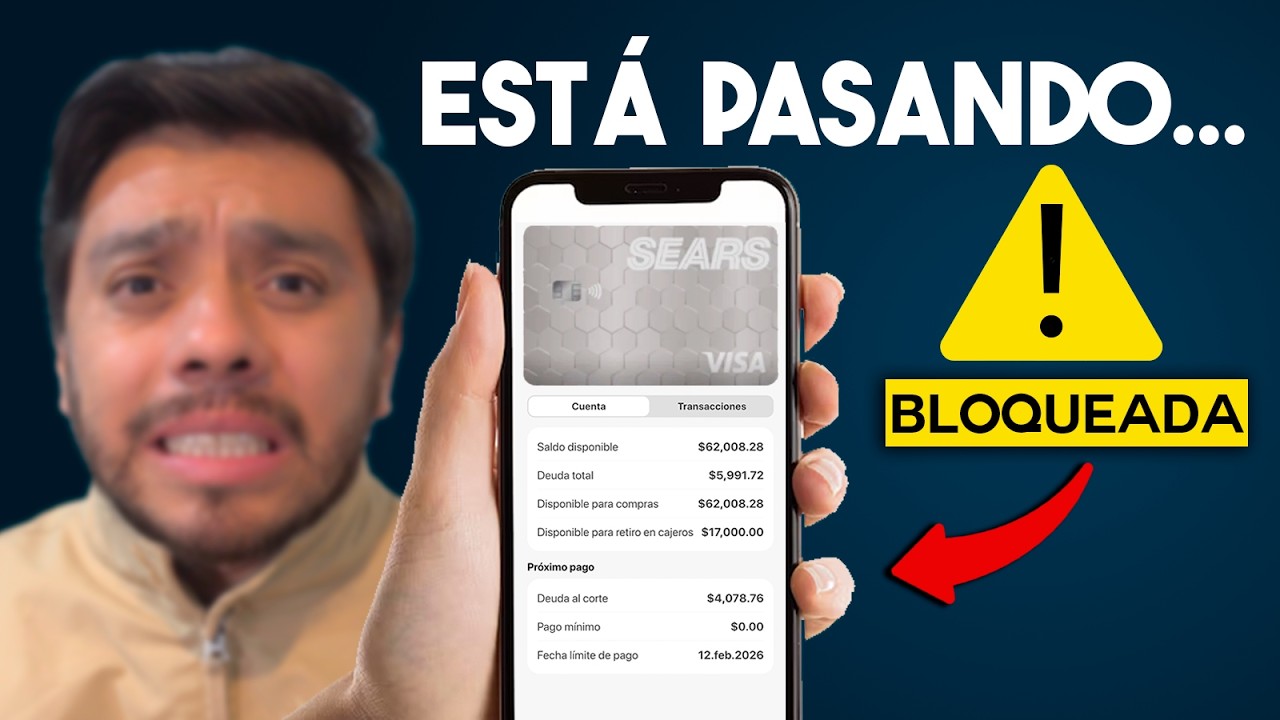 Sears está bloqueando tarjetas de crédito