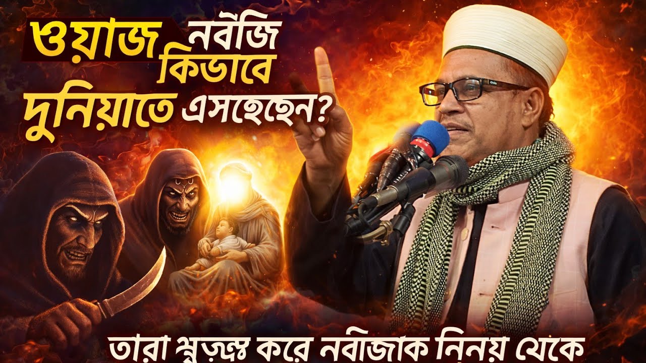 মোবারক জালালের ওয়াজ নবীজি সাল্লাল্লাহু আলাই সাল্লাম এর আগমনের ঘটনা 