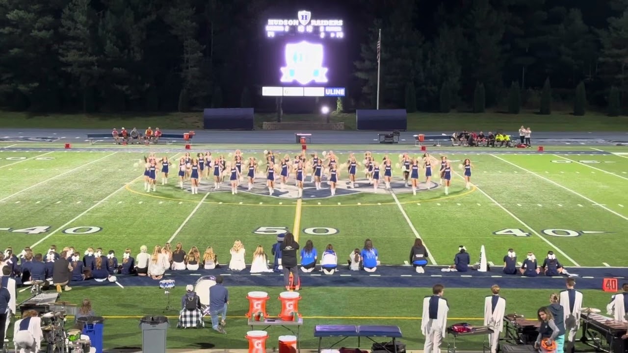 Hudson Raidaires Homecoming Halftime 2024 (Thunderstruck)