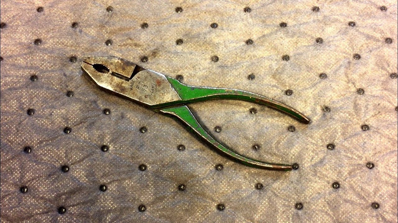Restoration of Side Cutter Pliers Made in ENGLAND