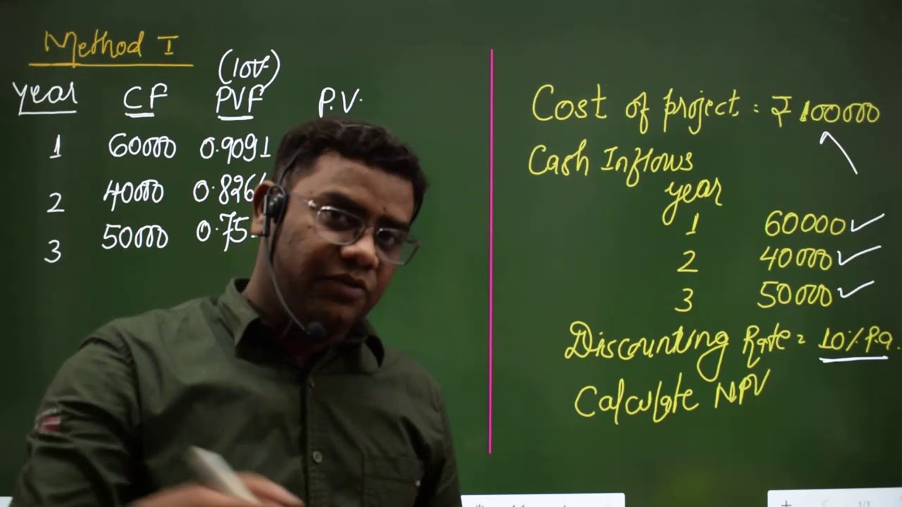 NPV (Net Present Value) Shortcut Trick