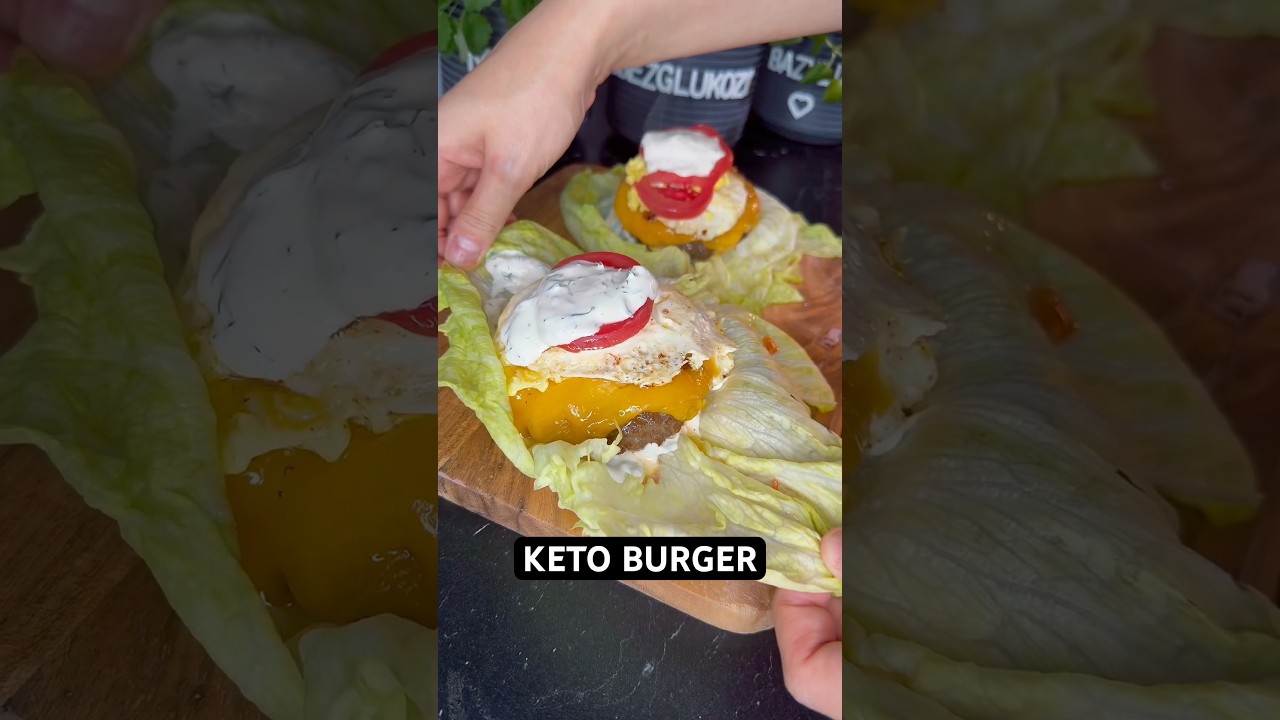 NAJLEPSZY KETO BURGER JAKI JADŁAM 