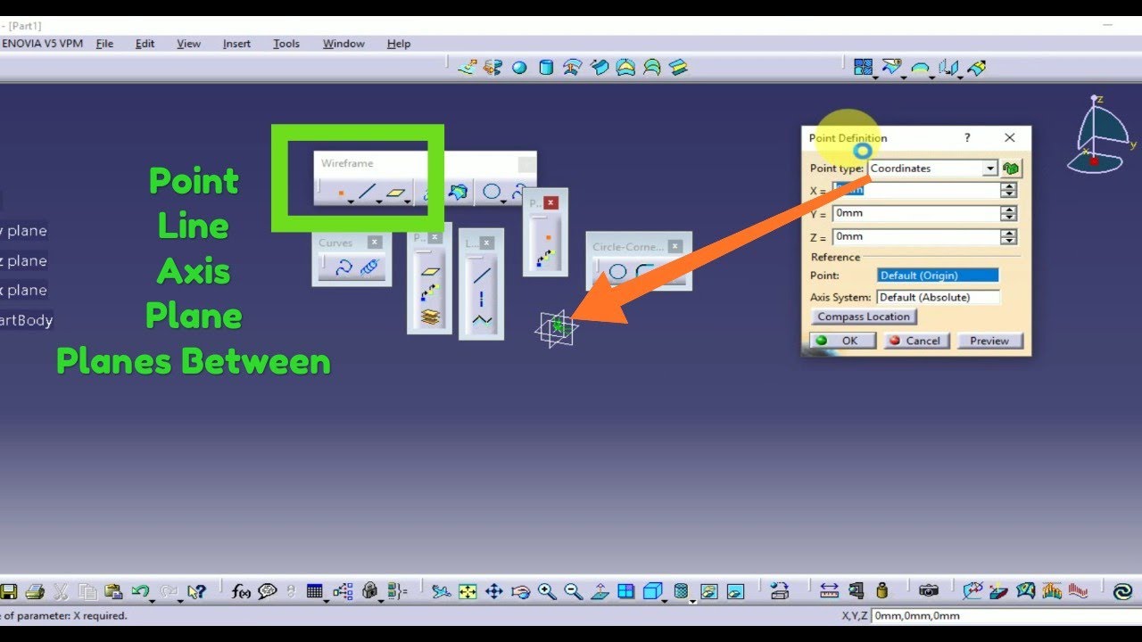 Catia V5 Wireframe and Surface Design | Wireframe |