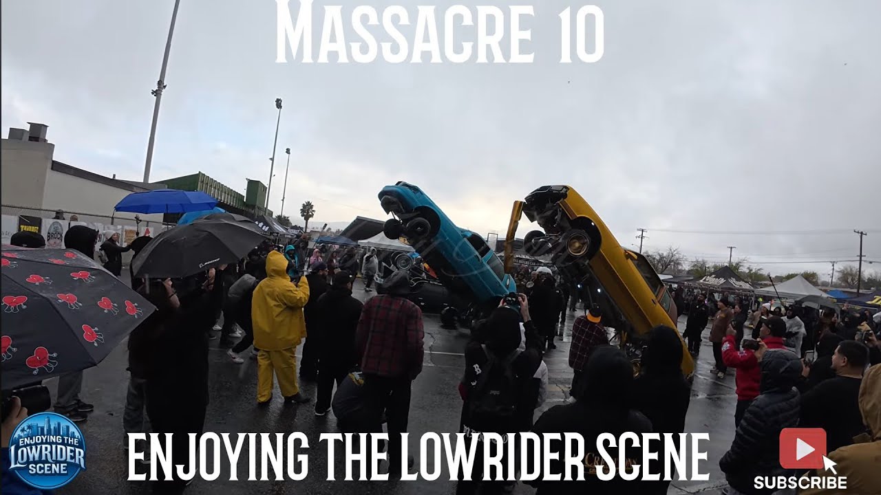 Massacre 10 /Part 2/ I'm in the back ground Lowrider part fly You can't predict them.