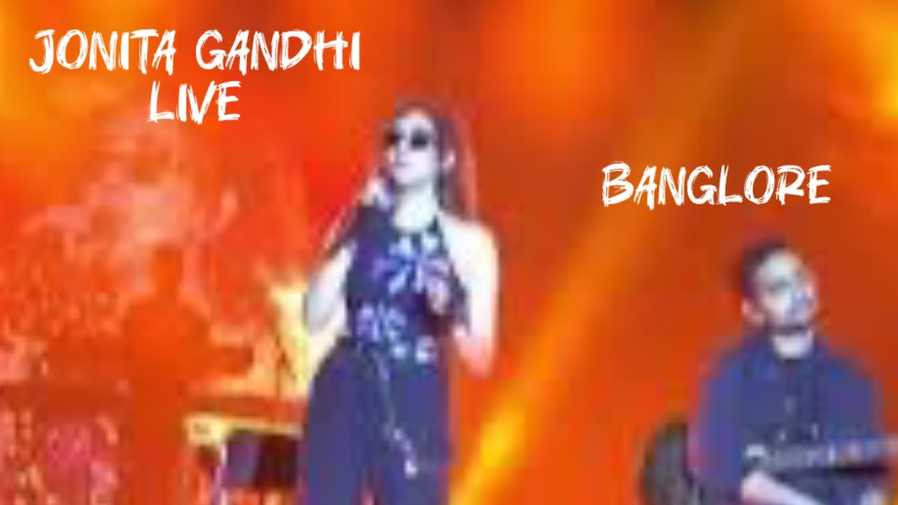 Jummka song Jonita gandhi live in banglore india mind rocks #jonitagandhi #music