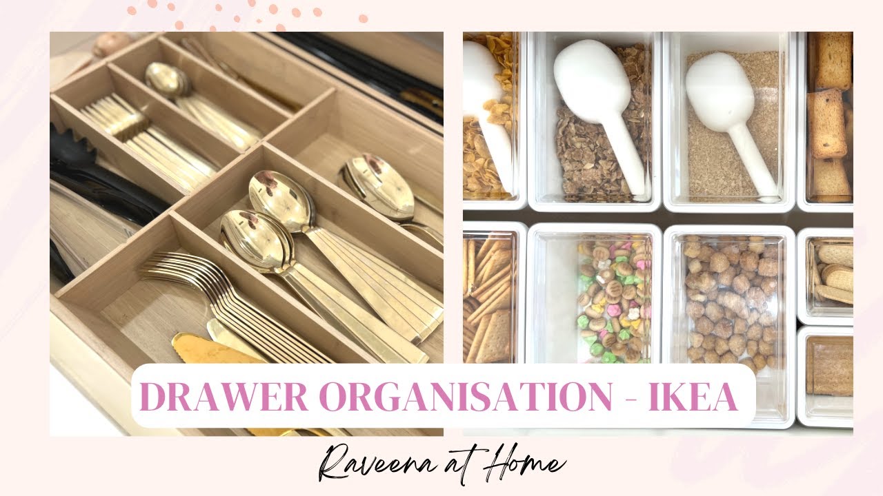 DRAWER ORGANISATION | IKEA ORGANISERS