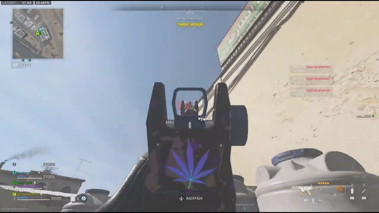 Quick squad and a half wipe in Mazra DMZ MW2