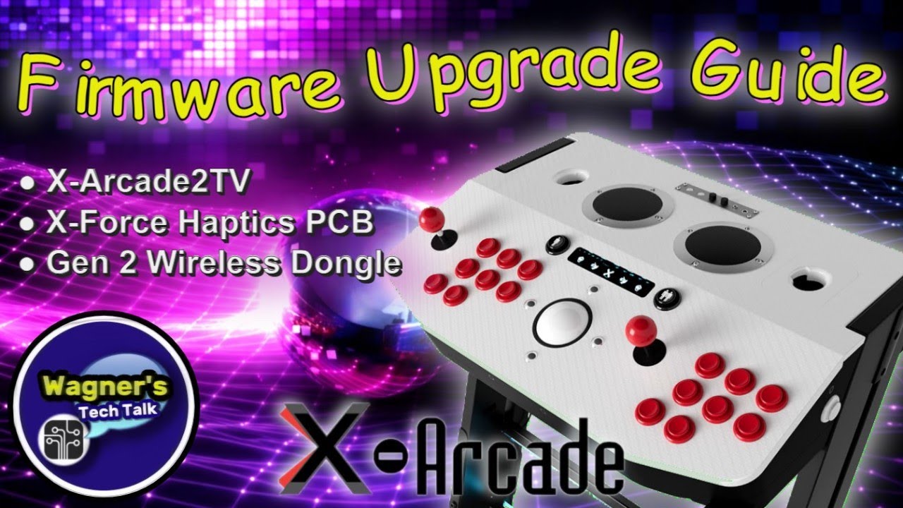 Обновление прошивки X-Arcade2TV XR + тактильная обратная связь X-Force и адаптер Gen 2