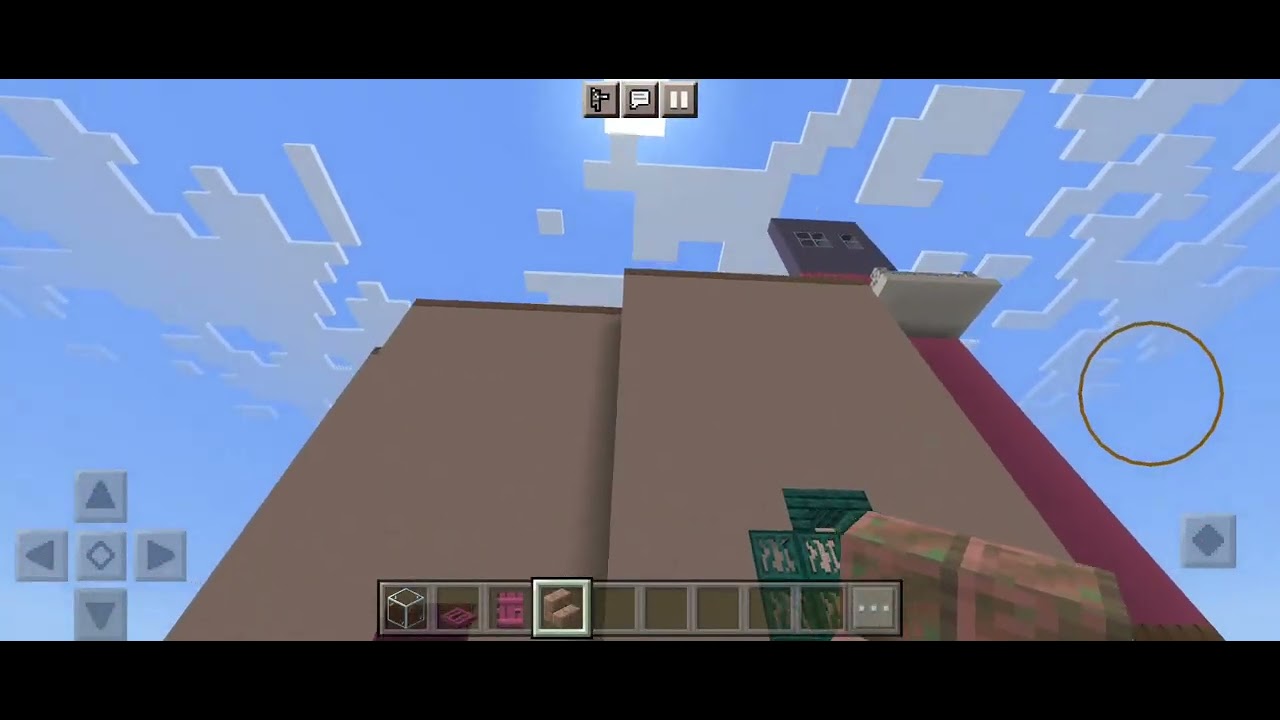 building the Encanto house in Minecraft part 3