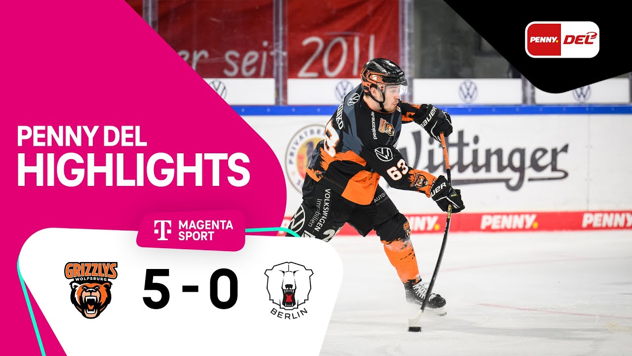 Grizzlys Wolfsburg - Eisbären Berlin | Highlights PENNY DEL 22/23