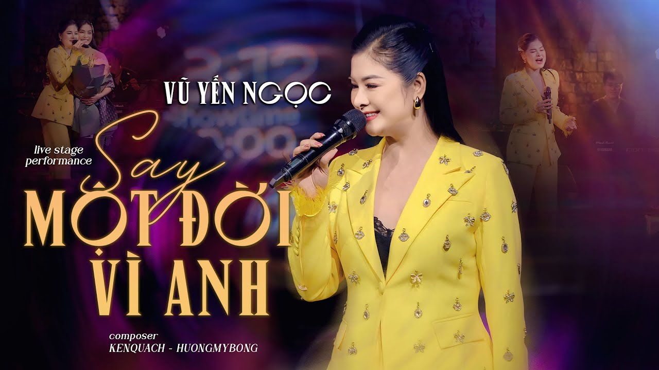 (LIVESHOW Huy Cường) - Say Một Đời Vì Em - Vũ Yến Ngọc | AI Không Ăn Được Người Thật