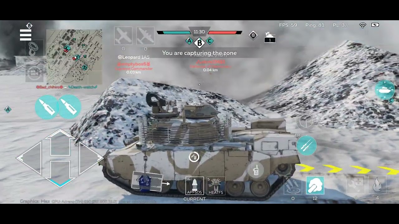 War Thunder Mobile Replay: M60 AMBT "The Best M60!"
