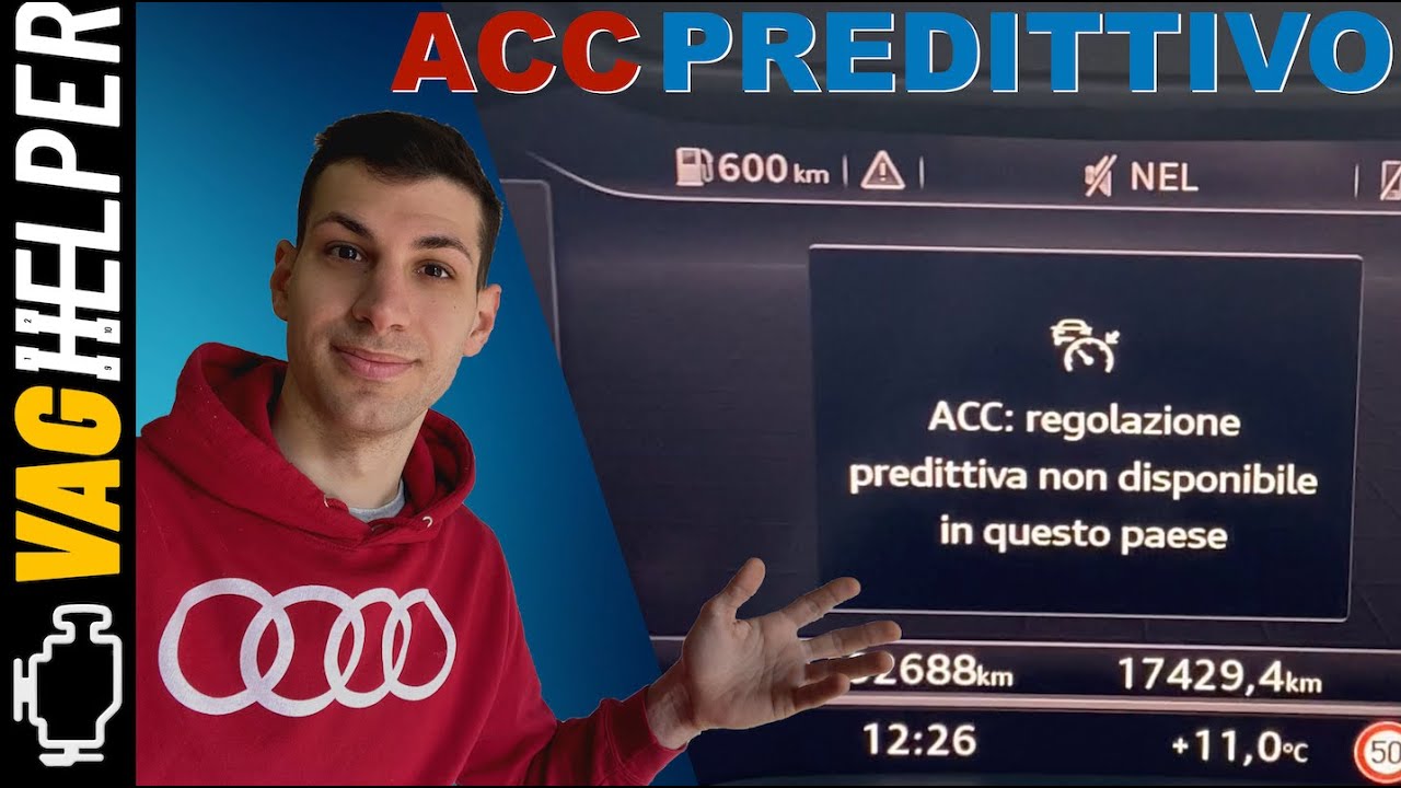 La tua AUDI guida sa sola!! Fantastico 😎 .... PACC ✅