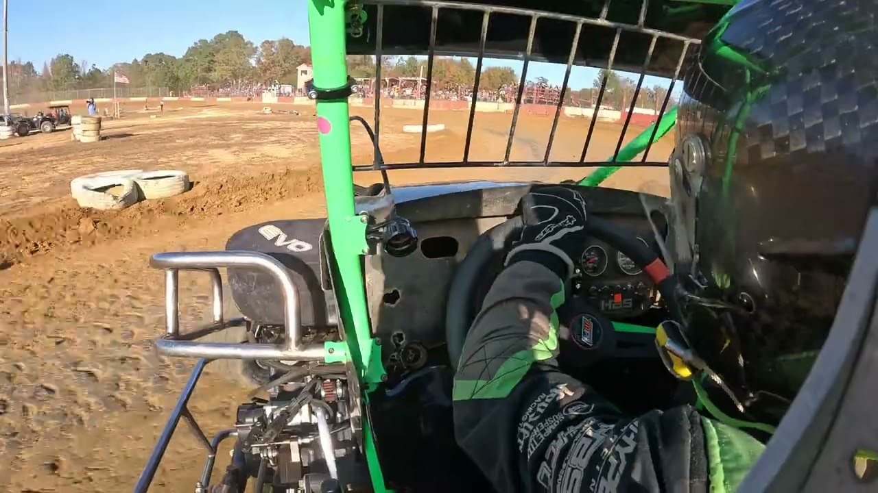Daytime Wingless 600 Micro Sprint Feature @ Rockfish Speedway Winter Classic 11/19/23