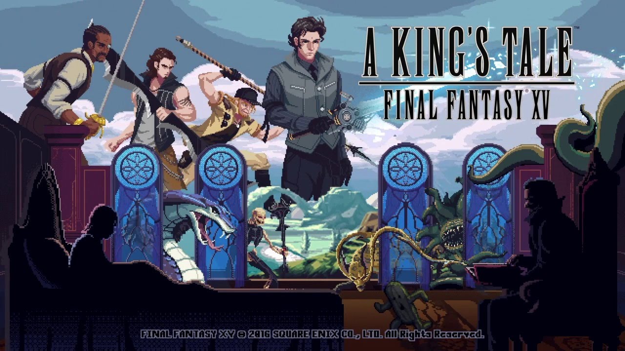 A KING'S TALE: FINAL FANTASY XV Gameplay!!!!!! Classic sidescroll brawl style